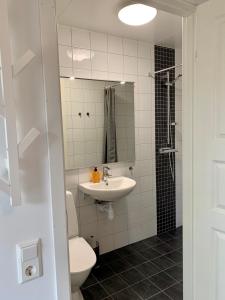 Kylpyhuone majoituspaikassa Stenungsögården