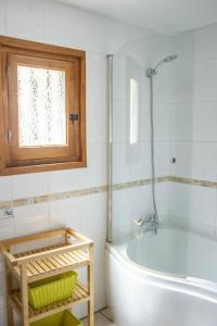 Koupelna v ubytování Casa Meridian