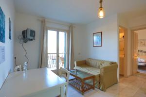 TV a/nebo společenská místnost v ubytování Sterna Apartment
