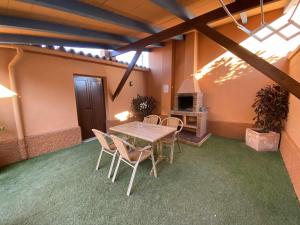 Część wypoczynkowa w obiekcie Casa diáfana para parejas muy cerca de la playa
