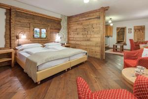 Postel nebo postele na pokoji v ubytování Hotel Foresta