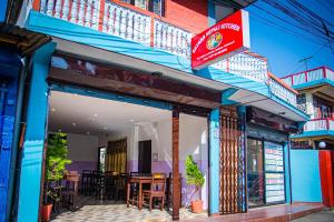 Balkoni atau teres di Hotel Plaza Nepal