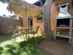 O grădină în afara Estudio para pareja con jardincito privado barbaco