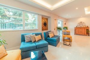 Zona d'estar a Hotel Rivage Taormina