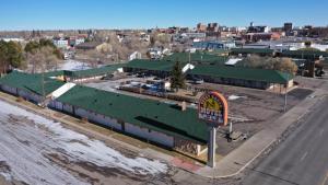 Bird's-eye view ng Guest Ranch Motel