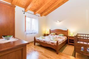 Postel nebo postele na pokoji v ubytování Villa Anita