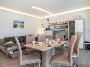 Küche/Küchenzeile in der Unterkunft Villa Vogue Wohnung Nr. 11