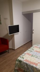 A television and/or entertainment centre at apartamento Canary Style 2 las canteras