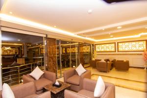 The lobby or reception area at ال متعب سويتس المرسلات