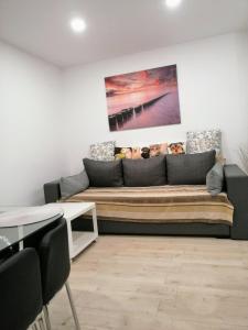 Posezení v ubytování Pearl Apartment
