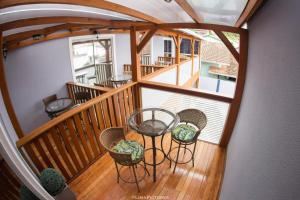 Et opholdsområde på Pousada Villarejo Armação