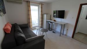 TV a/nebo společenská místnost v ubytování Apartments Stijak-Sorum