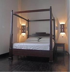 Letto o letti in una camera di Casa Colonial