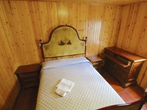 Posteľ alebo postele v izbe v ubytovaní Chalet in Umbria with Private Pool