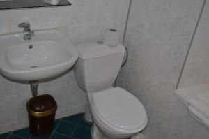 Um banheiro em Dora Apartment Užupis