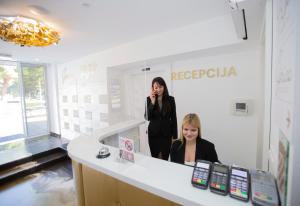 Vstupní hala nebo recepce v ubytování B Gold Luxury rooms B&B