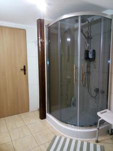 Kúpeľňa v ubytovaní Homestay Stróżówka