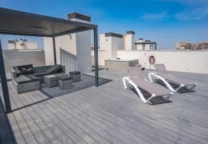 Balkón alebo terasa v ubytovaní 024 - Blue Dreams Penthouse Tabarca - comfortHOLIDAYS