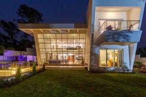 Bygningen som villaen ligger i