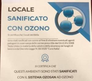 La cicala stonata tanúsítványa, márkajelzése vagy díja