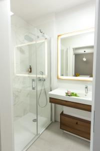 Kúpeľňa v ubytovaní Bel Mare Apartament 128 z ogródkiem
