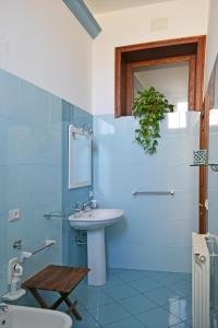 A bathroom at B&B Casa Degli Artisti