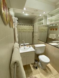 Koupelna v ubytování Hostal Alto Ayre Salta