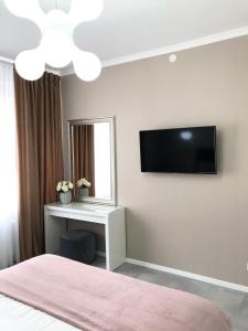 TV a/nebo společenská místnost v ubytování B&B Da Jana