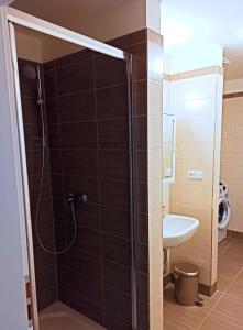 Koupelna v ubytování Relax apartmán Třeboň