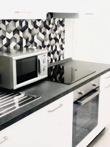 Kuchyň nebo kuchyňský kout v ubytování B&B Da Jana