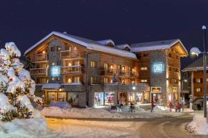 冬天的Hôtel de Verbier SUP