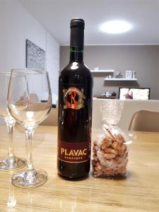 Nápoje v ubytování Villa Roso