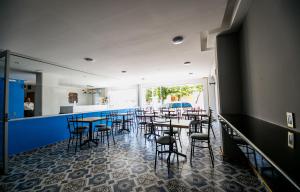 Restaurace v ubytování Hotel Jar8 Acuario enfrente al Acuario de Veracruz