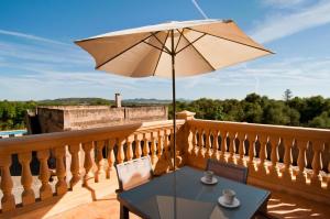 Balkon lub taras w obiekcie Finca Son Sureda Agroturismo