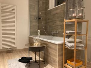 Koupelna v ubytování Bungalow 140