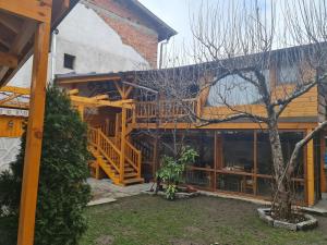 Budova, kde se penzion nachází