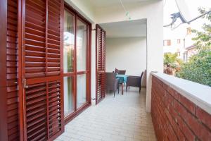 Balkón alebo terasa v ubytovaní Apartment Puh