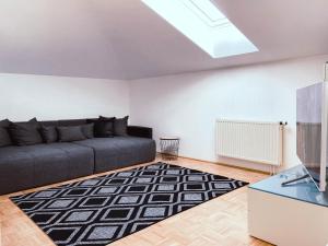 Część wypoczynkowa w obiekcie Ferienwohnung Karasek mit Seeblick