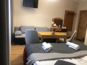 Część wypoczynkowa w obiekcie Victoria Rooms