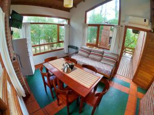 Χώρος καθιστικού στο Barlovento Apart & Spa