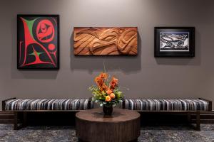 A seating area at 7 Cedars Hotel & Casino