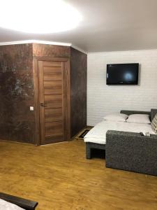 Postel nebo postele na pokoji v ubytování Korona Karpat