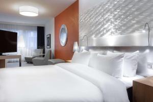 Una cama o camas en una habitación de Radisson Blu Hotel Malmö