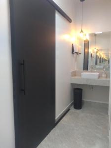 A bathroom at Pousada Bonatti