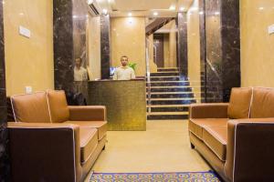 Lobbyen eller receptionen på Hotel Pawan Plaza Near Sir Ganga Ram Hospital
