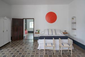 A bed or beds in a room at Finca El Azahar