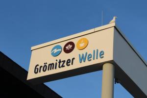 Ein Zertifikat, Auszeichnung, Logo oder anderes Dokument, das in der Unterkunft Ferienwohnungen im Haus Strandburg Grömitz ausgestellt ist
