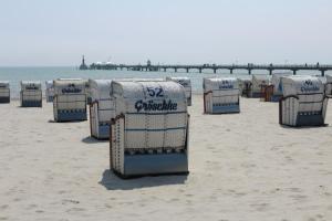 Ein Strand an oder in der Nähe der Ferienwohnung