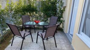 Balkón nebo terasa v ubytování Patras Juliet House