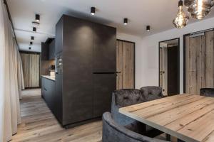 Kuchyň nebo kuchyňský kout v ubytování hager's apartments